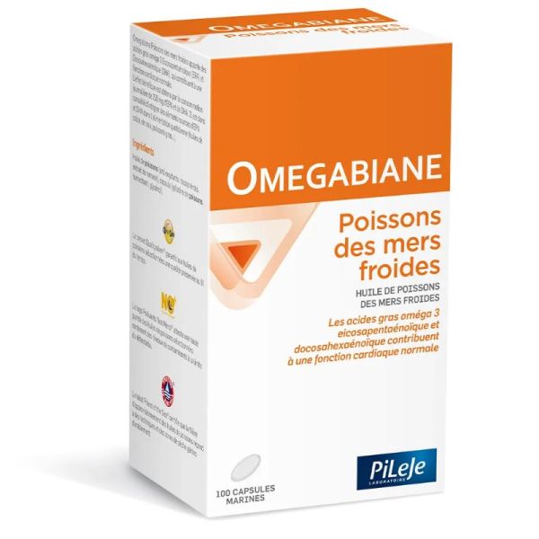 Pileje Omegabiane poissons des mers froides 100 capsules