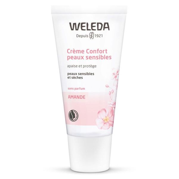 Weleda crème confort peaux sensibles à l'Amande 30ml