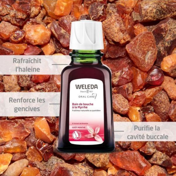 Weleda bain de bouche à la Myrrhe 50 ml