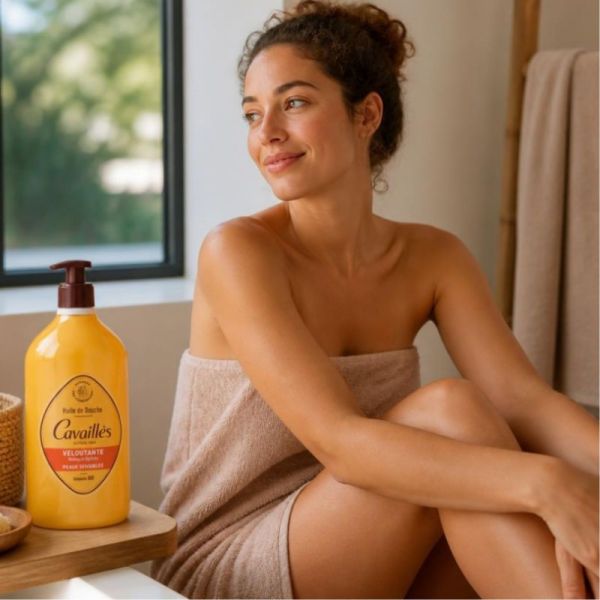 Cavaillès huile de douche veloutante 750ml