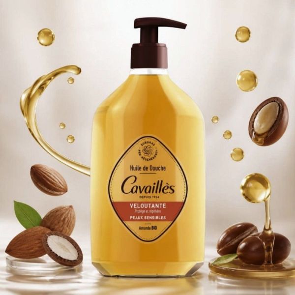 Cavaillès huile de douche veloutante 750ml