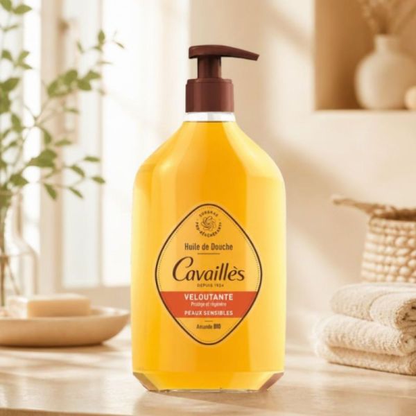 Cavaillès huile de douche veloutante 750ml