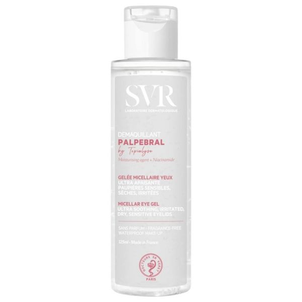 Topialyse Palpebral gelée micellaire yeux paupières sensibles 125ml