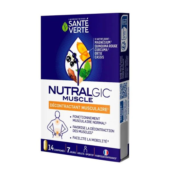 Sante Verte Nutralgic muscle 14 comprimes