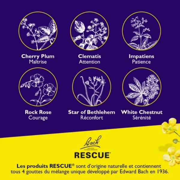 Bach Rescue Nuit spray 20ml