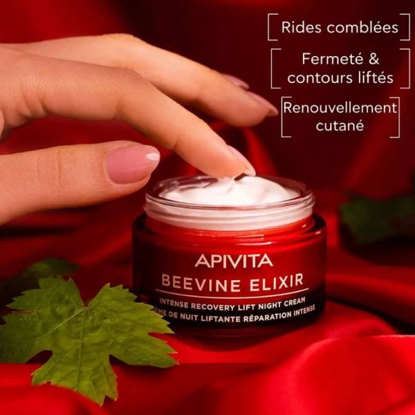 Apivita Beevine elixir crème de nuit liftante réparation intense 50ml