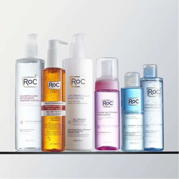 Roc nettoyant visage mousse nettoyante energisante 150ml