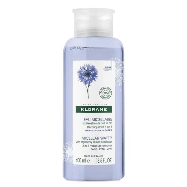 Klorane Bleuet Bio eau micellaire 400ml
