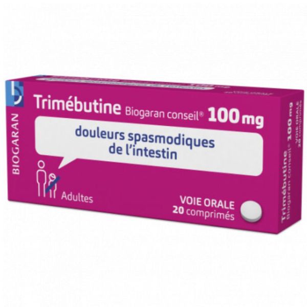 Biogaran Trimebutine 100Mg 20 comprimés