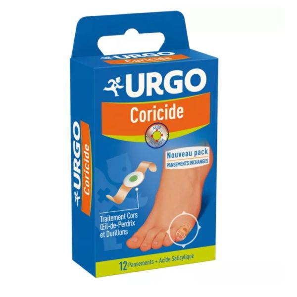 Urgo Coricide 12 pansements adhésifs