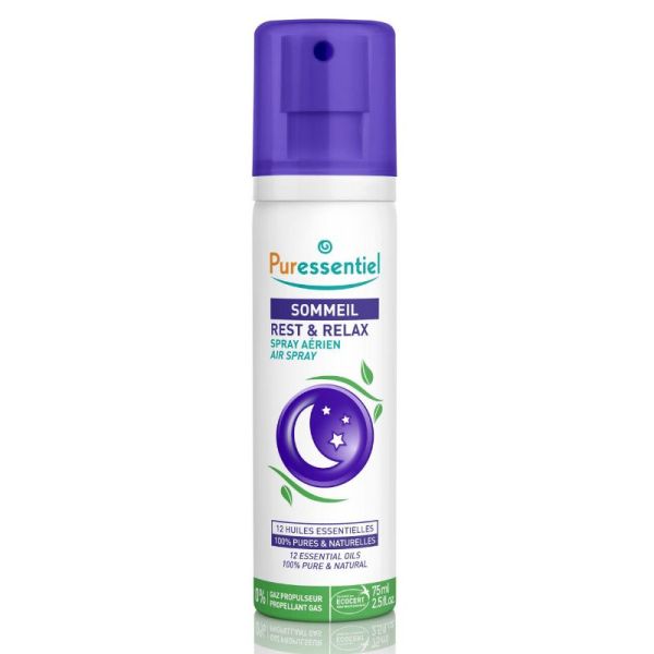Puressentiel Spray Aérien Sommeil aux 12 Huiles Essentielles 200 ml