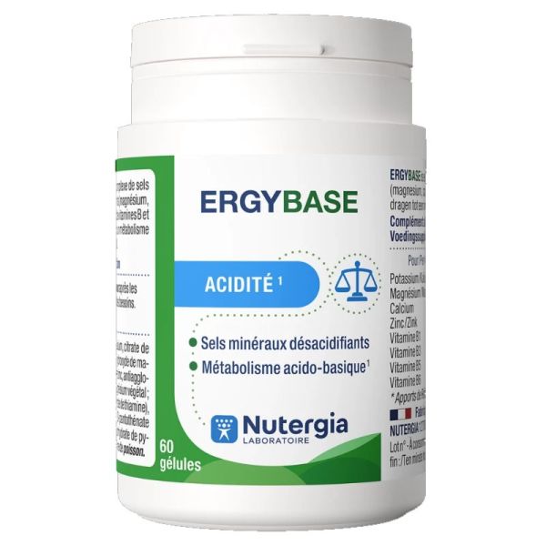 Nutergia Ergybase 60 Gélules