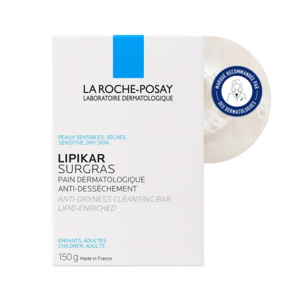 Roche Posay Lipikar surgras pain dermatologique 150g