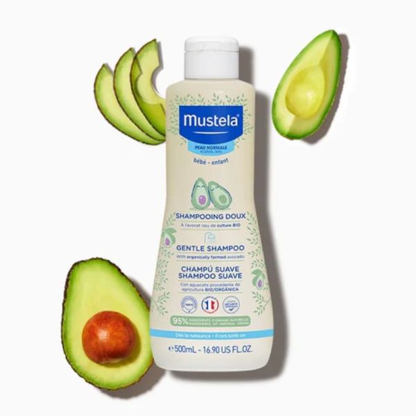 Mustela Shampoing doux cheveux délicats peau normale 500ml