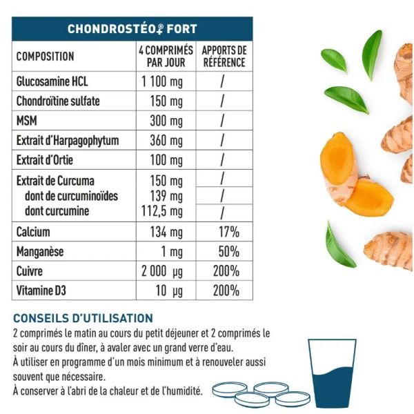 Granions Chondrostéo+ Fort articulations 120 comprimés