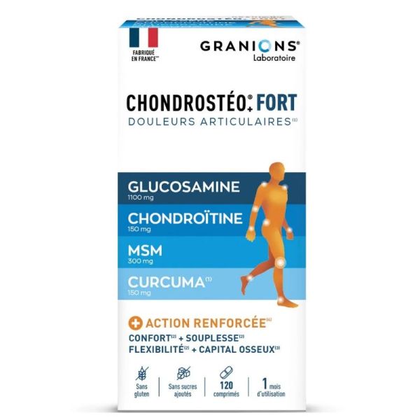 Granions Chondrostéo+ Fort articulations 120 comprimés