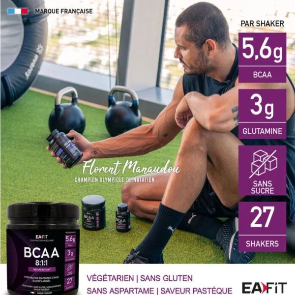 Eafit BCAA 8.1.1 saveur pastèque 275g