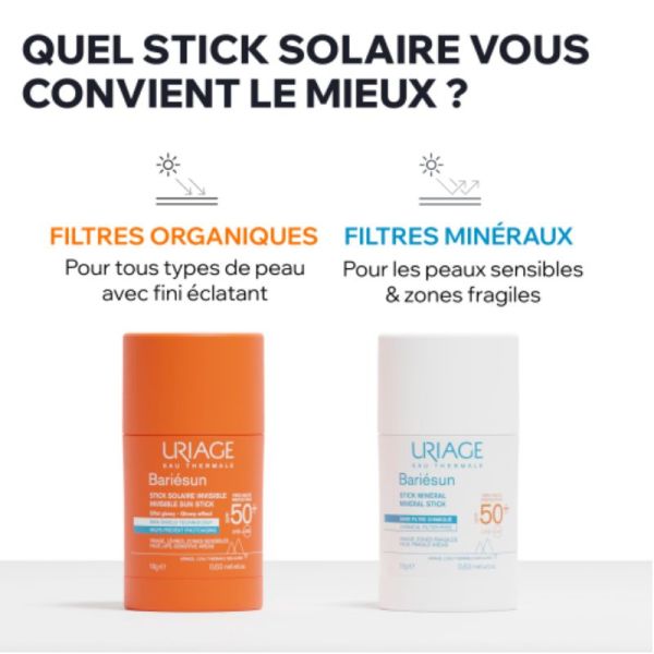 Uriage Bariésun stick minéral SPF50+ 18g