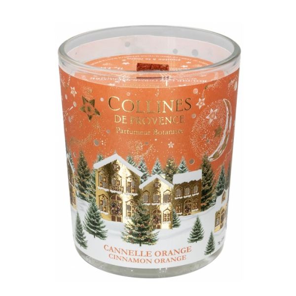 Collines de Provence Bougie senteur Cannelle Orange 75g