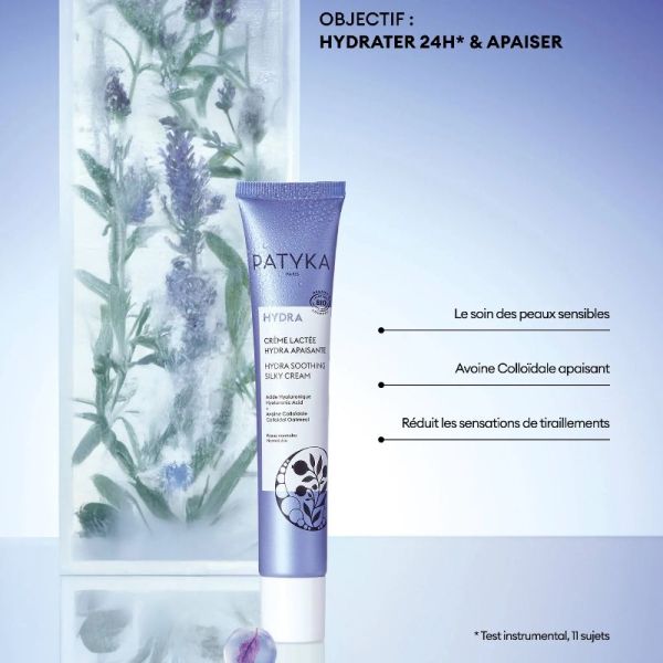 Patyka Hydra crème lactée hydra-apaisante 40ml