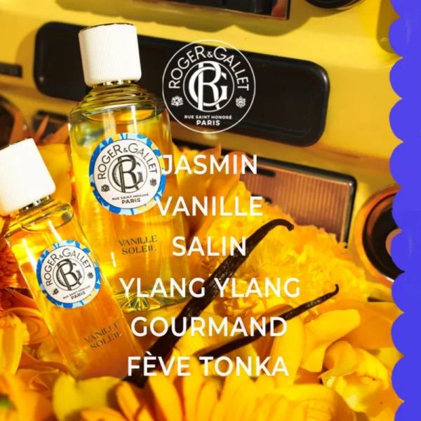 Roger & Gallet Vanille Soleil Eau Parfumée Bienfaisante 100ml