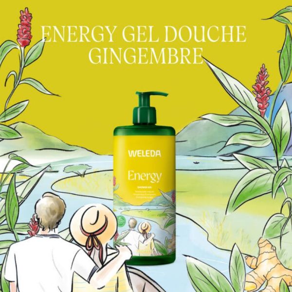 Weleda Energy gel douche Gingembre énergisant 750ml