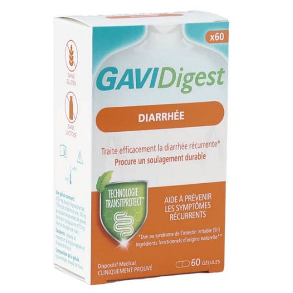 GaviDigest Diarrhée 60 gélules
