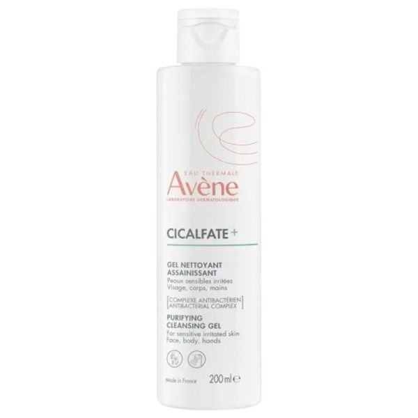 Cicalfate+ gel nettoyant assainissant peau irritée 200ml