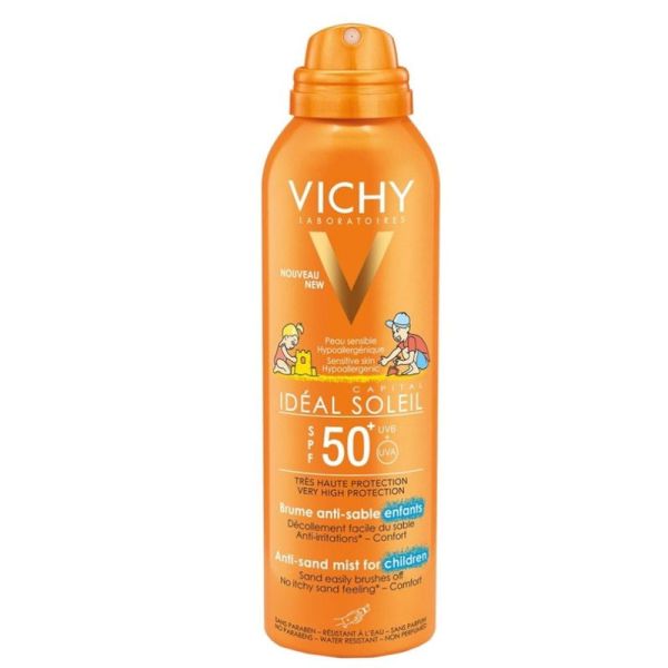 Vichy Idéal soleil enfant SPF50+ brume anti-sable 200 ml