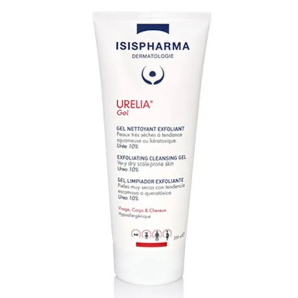 Isispharma Urelia gel nettoyant exfoliant 200ml