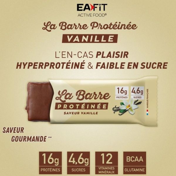 Eafit Active Food barre protéinée Vanille 46g