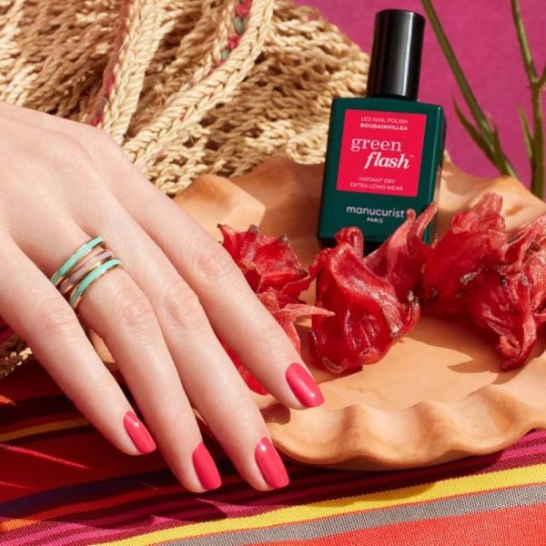 Manucurist Green Flash  vernis semi permanent Bougainvillea 15ml