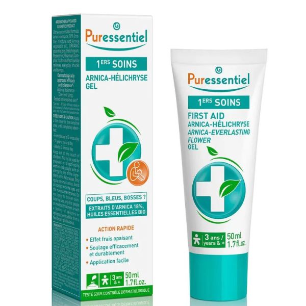 Puressentiel 1ers soins gel arnica hélichryse 50ml
