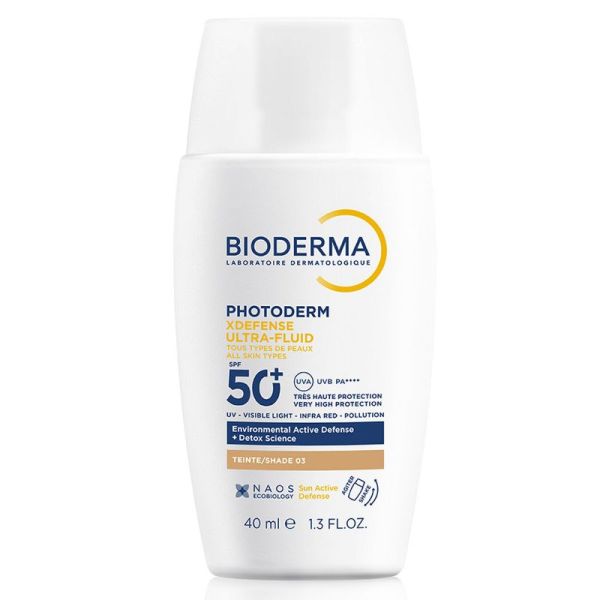 Bioderma Photoderm XDefense Ultra-Fluid  SPF50+ teinte 03 40ml