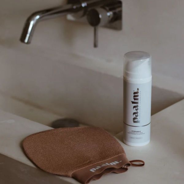 Paalm Cosmetics gant exfoliant pour gommage