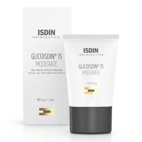 Isdin Isdinceutics Glicoisdin 15 Moderate Gel Visage Effet Peeling 50 g