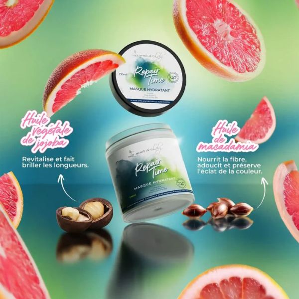 Les Secrets de Loly Repair Time masque capillaire hydratant 230ml