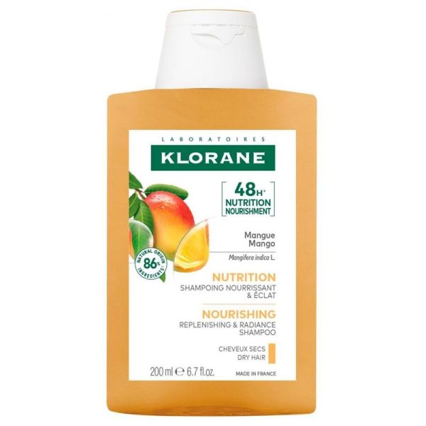 Nutrition shampooing à la mangue cheveux secs 200ml