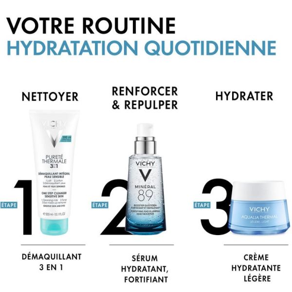 Vichy Mineral 89 crème Boost hydratation 72h 50ml