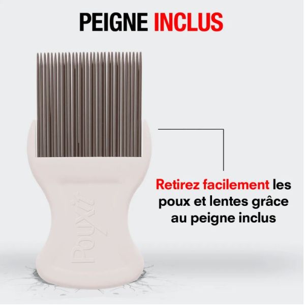 Pouxit baume décolleur lentes 100g + peigne