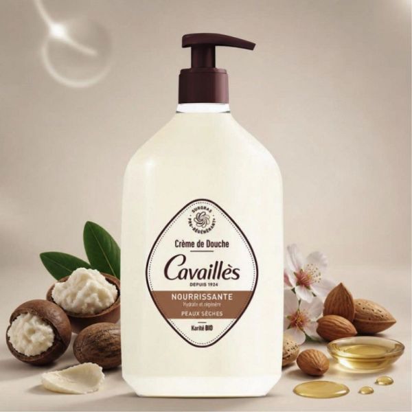 Cavaillès crème de douche nourrissante 750ml