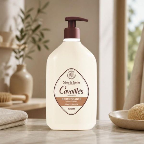 Cavaillès crème de douche nourrissante 750ml