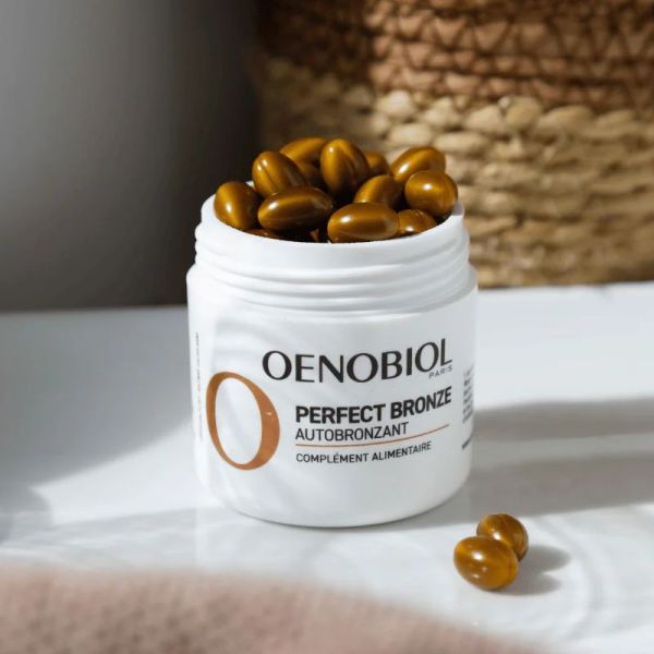 Oenobiol  Perfect Bronze autobronzant 1 mois 30 capsules