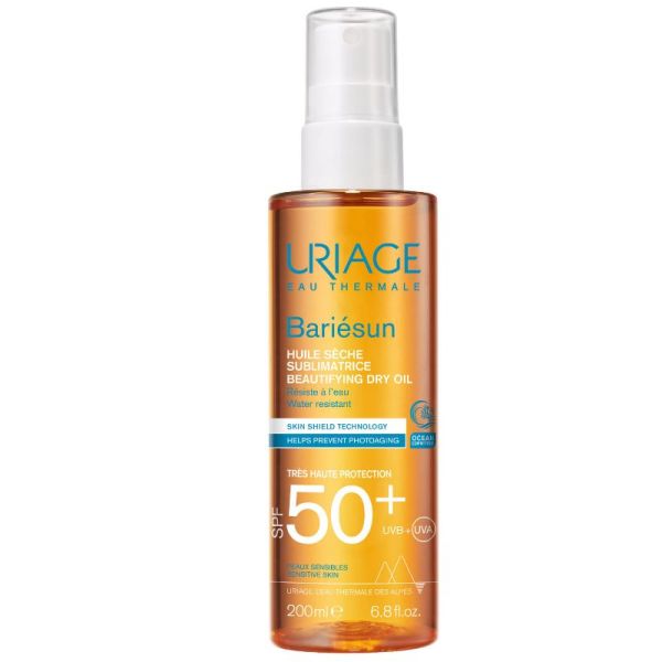 Uriage Bariésun huile sèche sublimatrice SPF50+ 200ml