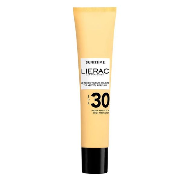 Lierac Sunissime le Fluide velouté solaire SPF30 visage 40ml