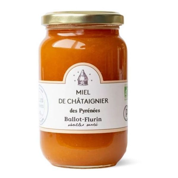 Ballot Flurin Miel Bio de Châtaignier de la Montagne noire 125g
