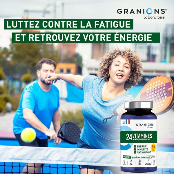 Granions 24 vitamines minéraux et plantes 90 comprimés