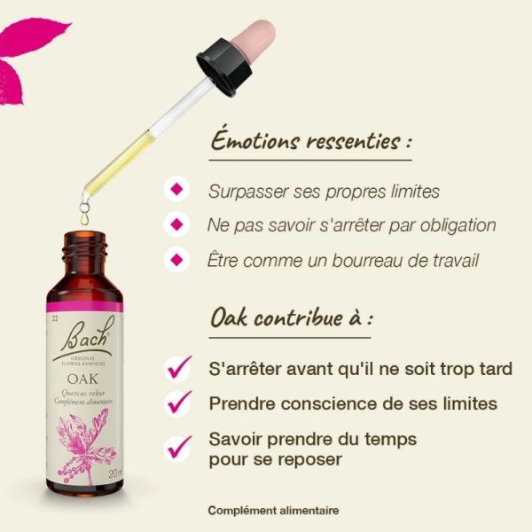 Fleurs de Bach Original Oak 20ml