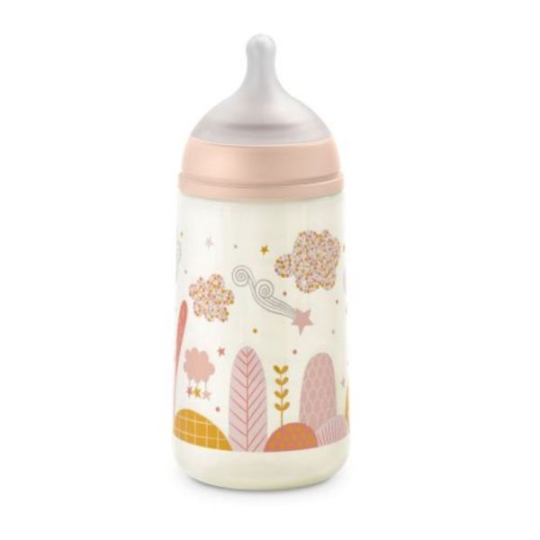 Suavinex Biberon anti-colique avec tétine SX Pro Débit Moyen Dreams Rose  270ml
