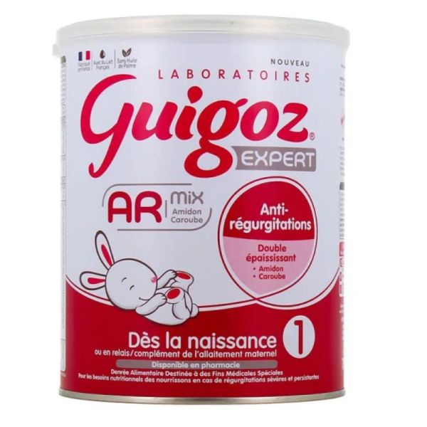 Guigoz Expert AR Mix 1 anti régurgitations dès la naissance 1er âge 780g